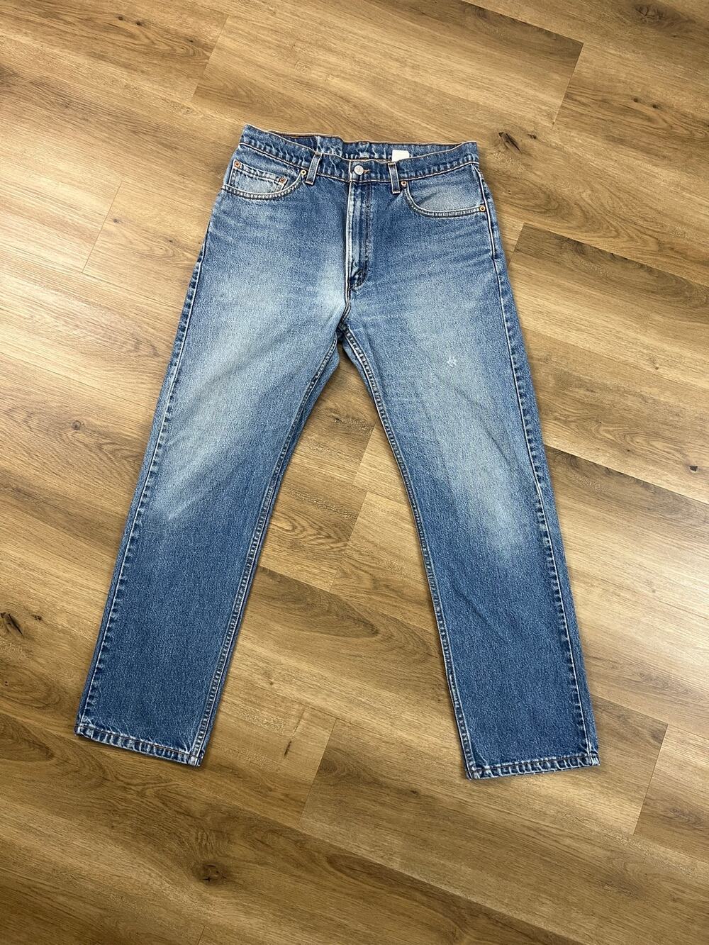 Vintage 90s Levi's 505 Regular Jeans 34x31 USA